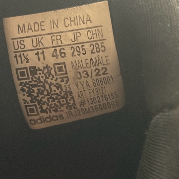 Adidas UltraBoost 4.0 DNA Core Black Running Shoes Mens Size 11.5 Triple Black - Picture 8 of 8